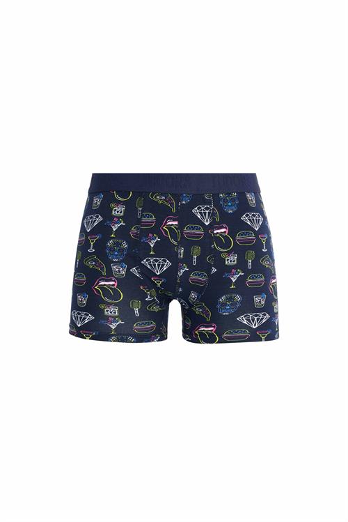 Erkek 6lı Pamuklu Likralı Esnek Kumaş Premium Seri Boxer