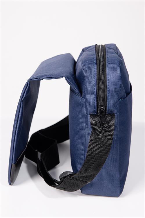 Unisex Ayarlanabilir Çapraz Askılı Lacivert Omuz Çantası