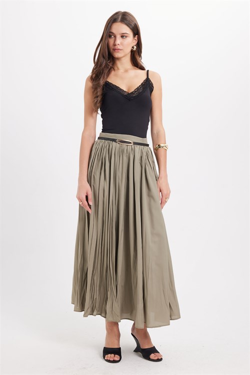 Kadın Slim Fit Dar Kesim İnce Askılı Dantel Detaylı Likralı Siyah Crop Atlet