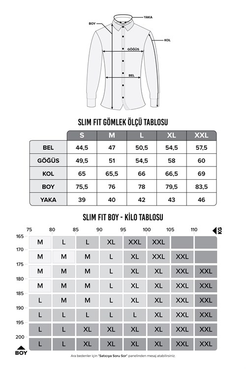Slim Fit Uzun Kollu Düz İnce Pamuk Saten Erkek Beyaz Gömlek