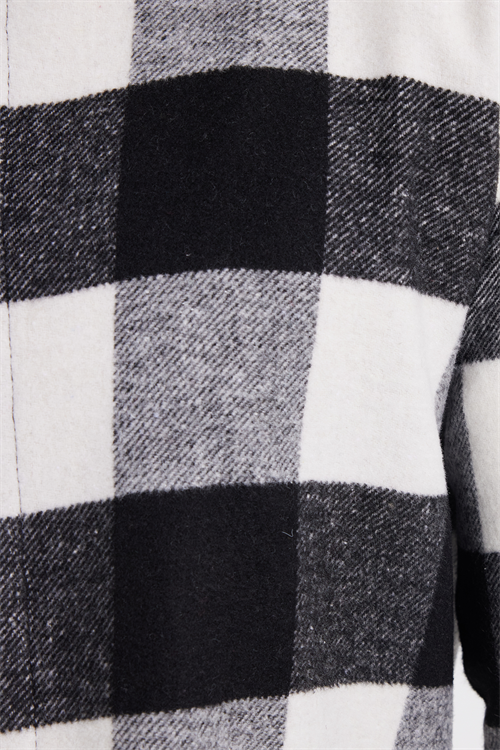 Erkek Slim Fit Dar Kesim Kareli Kışlık Oduncu Gömlek