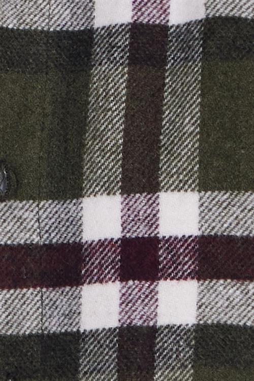 Erkek Slim Fit Dar Kesim Kareli Kışlık Oduncu Gömlek