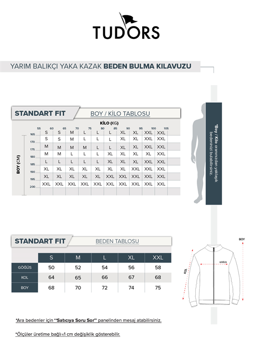 Erkek Standart Fit Normal Kesim Desenli Yarım Balıkçı Yaka Fermuarlı Gri Hırka
