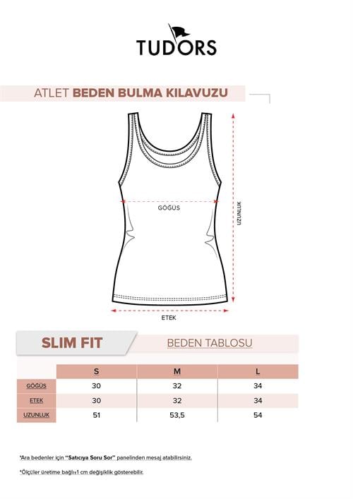 Kadın Slim Fit Dar Kesim U Yaka Modal Kumaş Beyaz Body Atlet