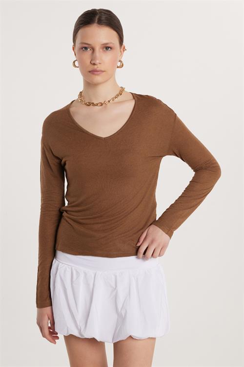 Kadın Slim Fit Pamuklu Lastikli Balon Mini Boy Beyaz Etek