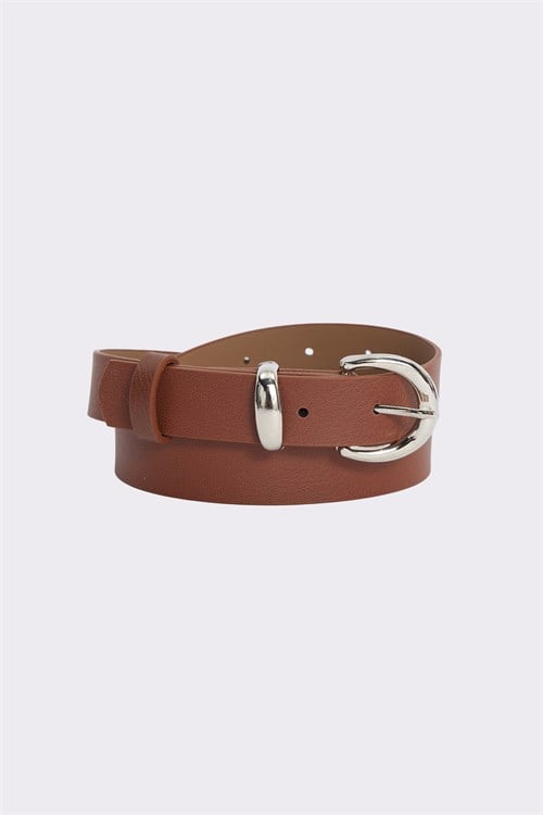 Kadın 2.5 cm 3lü Set Siyah-Bordo-Kahverengi Kemer