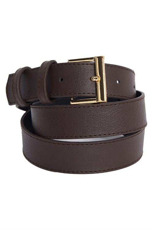 Kadın 3 cm 3lü Set Siyah-Bej-Kahverengi Kemer