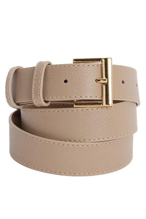 Kadın 3 cm 3lü Set Siyah-Bej-Kahverengi Kemer