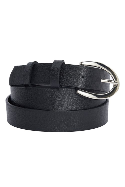 Kadın 3 cm 3lü Set Siyah-Bej-Kahve Kemer