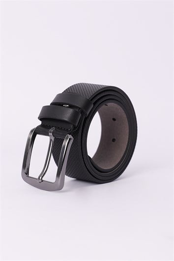 Erkek 4 cm Spor Lacivert Kemer