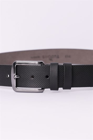 Erkek 4 cm Spor Lacivert Kemer
