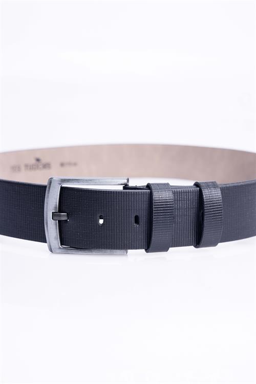 Erkek 4,5 cm Spor Siyah Kemer