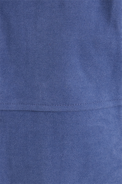 Erkek Slim Fit Dar Kesim Çift Cepli Çıtçıt Kapamalı Lacivert Mont