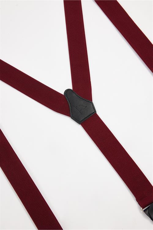 Bordo Erkek Pantolon Askısı