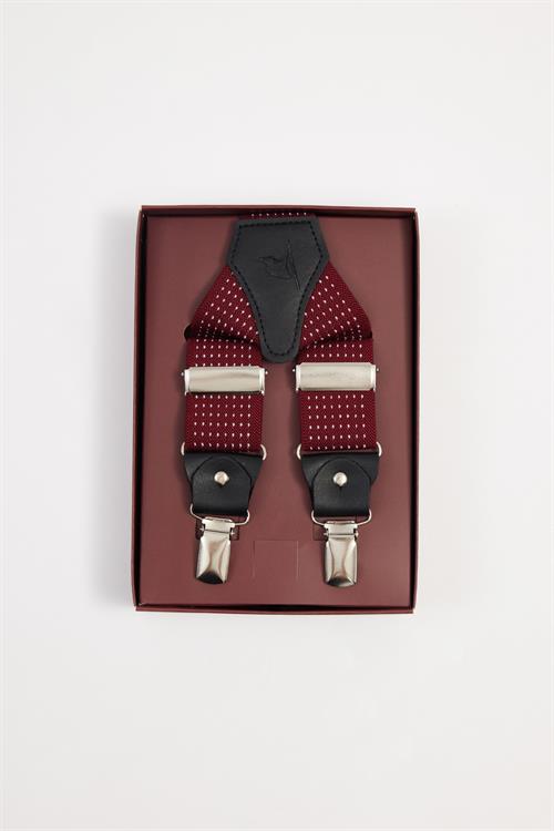 Bordo Erkek Pantolon Askısı