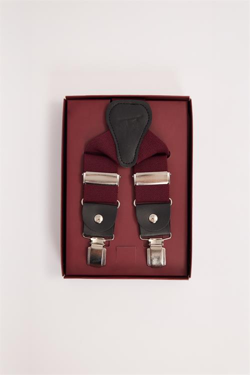 Bordo Erkek Pantolon Askısı
