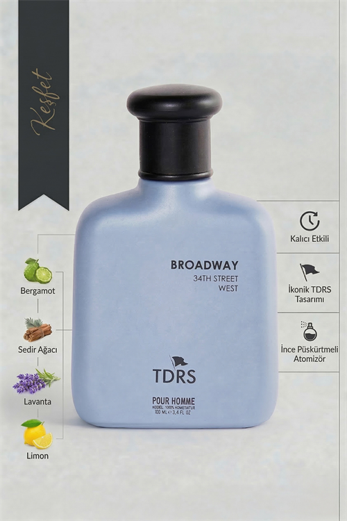 Broadway Amalfi Limon Özel Seri Uzun Süre Kalıcı 100 ML EDC Erkek Parfüm