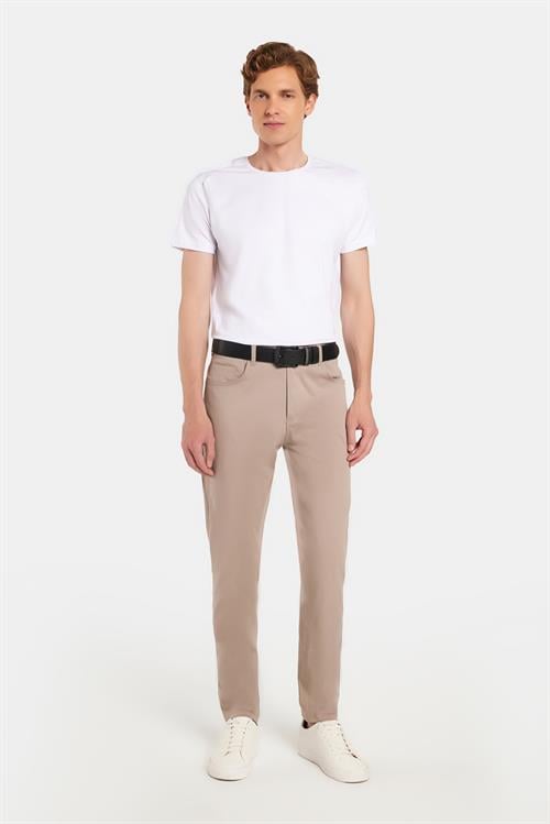 Erkek Regular Fit Rahat Kesim Mevsimlik Kanvas Taş Pantolon