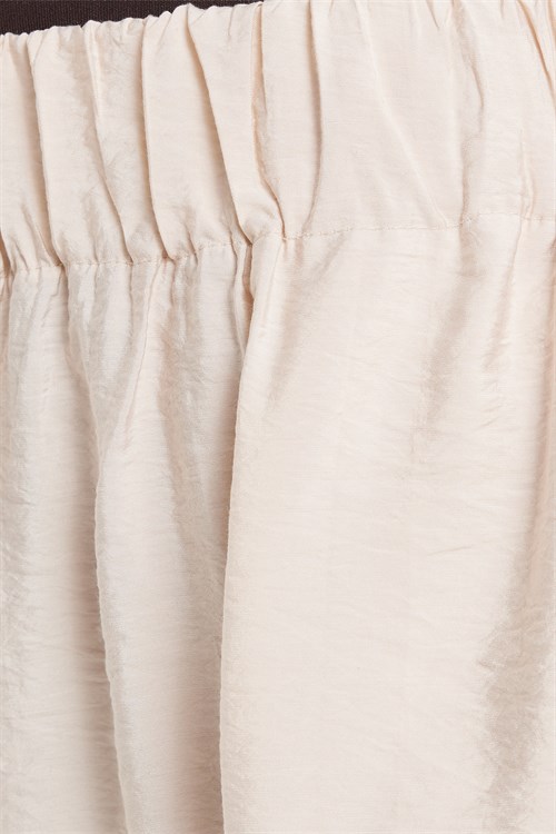 Kadın Relax Fit Rahat Kesim Viskon Kumaş Bol Paça Taş Pantolon