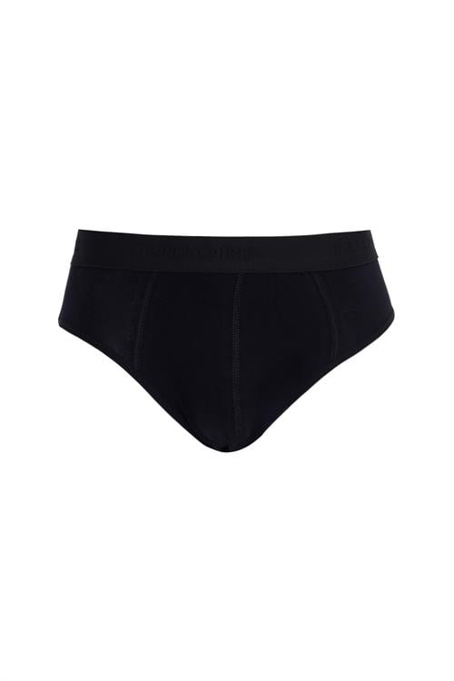 Erkek 2li Paket Likralı Bambu Siyah Slip Külot