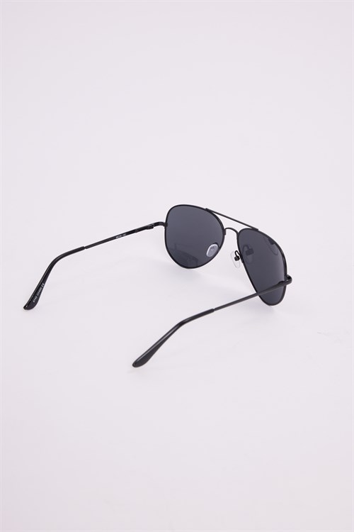 Uv400 Korumalı Unisex Damla Siyah Güneş Gözlüğü