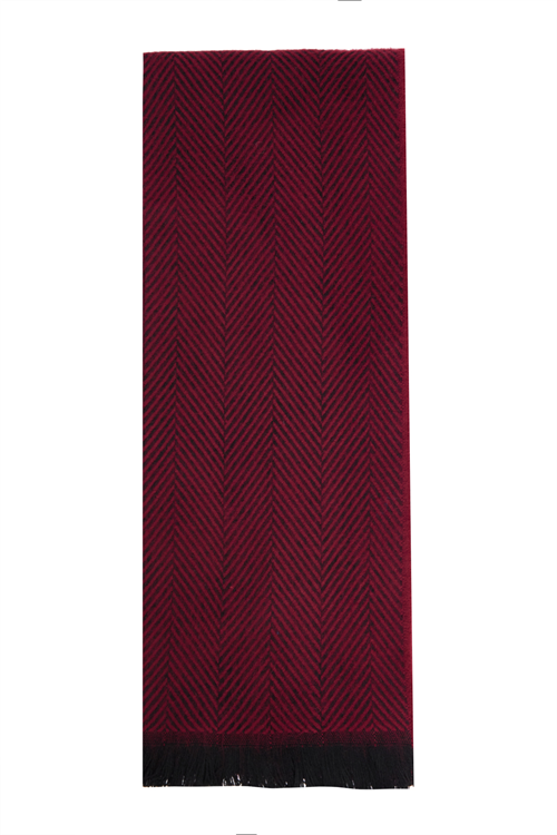 Kışlık Erkek Bordo Atkı