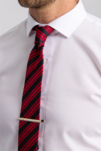 Slim Fit Uzun Kollu Pamuklu Kolay Ütü Erkek Beyaz Gömlek