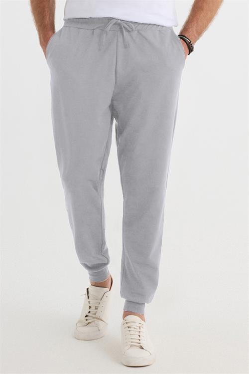 Erkek 3lü Paket Bej-Gri-Bordo Regular Fit Beli Bağcıklı Jogger Cepli Lastikli Paça Eşofman Altı