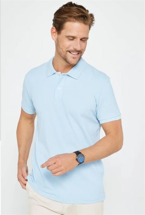Erkek 5li Pkt Kırmızı-Saks Mavi-Zümrüt Yeşili-Mavi-Bej Slim Fit Pamuklu Düz Pike Polo Yaka Tişört