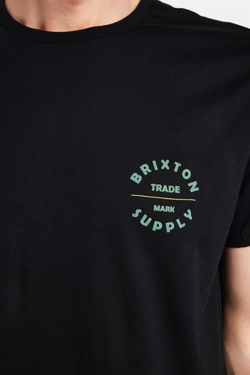  Erkek Slim Fit Dar Kesim %100 Pamuk Yumuşak Dokulu Baskılı Siyah Bisiklet Yaka Tişört