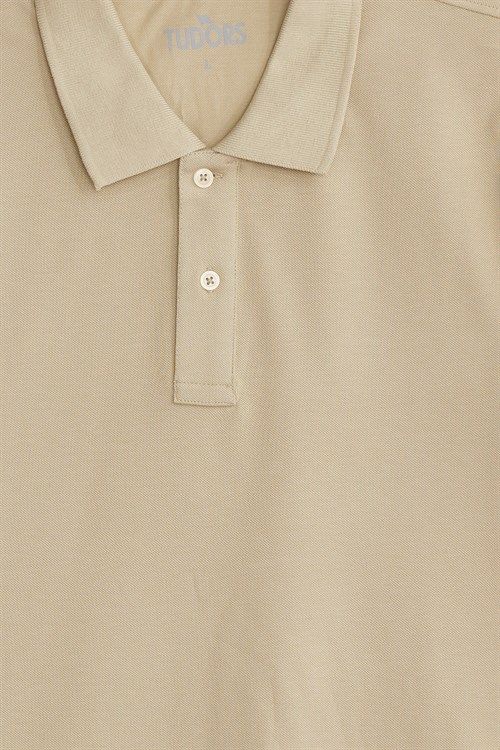 Erkek Slim Fit Dar Kesim Premium Seri %100 Pamuk Yumuşak Dokulu Merserize Gri Polo Yaka Tişört 