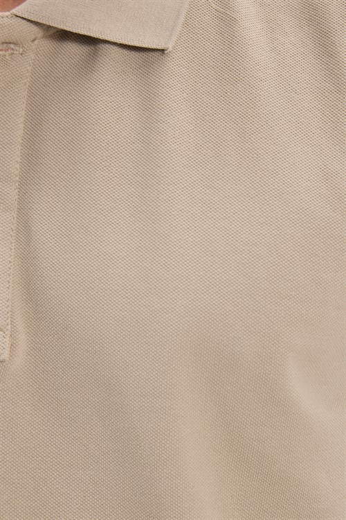 Erkek Slim Fit Dar Kesim Premium Seri %100 Pamuk Yumuşak Dokulu Merserize Taş Polo Yaka Tişört 