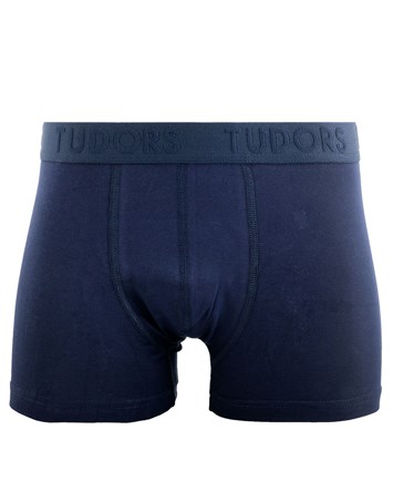 Erkek 2li Pamuk Likralı Premium Seri Esnek Kumaş Lacivert Boxer