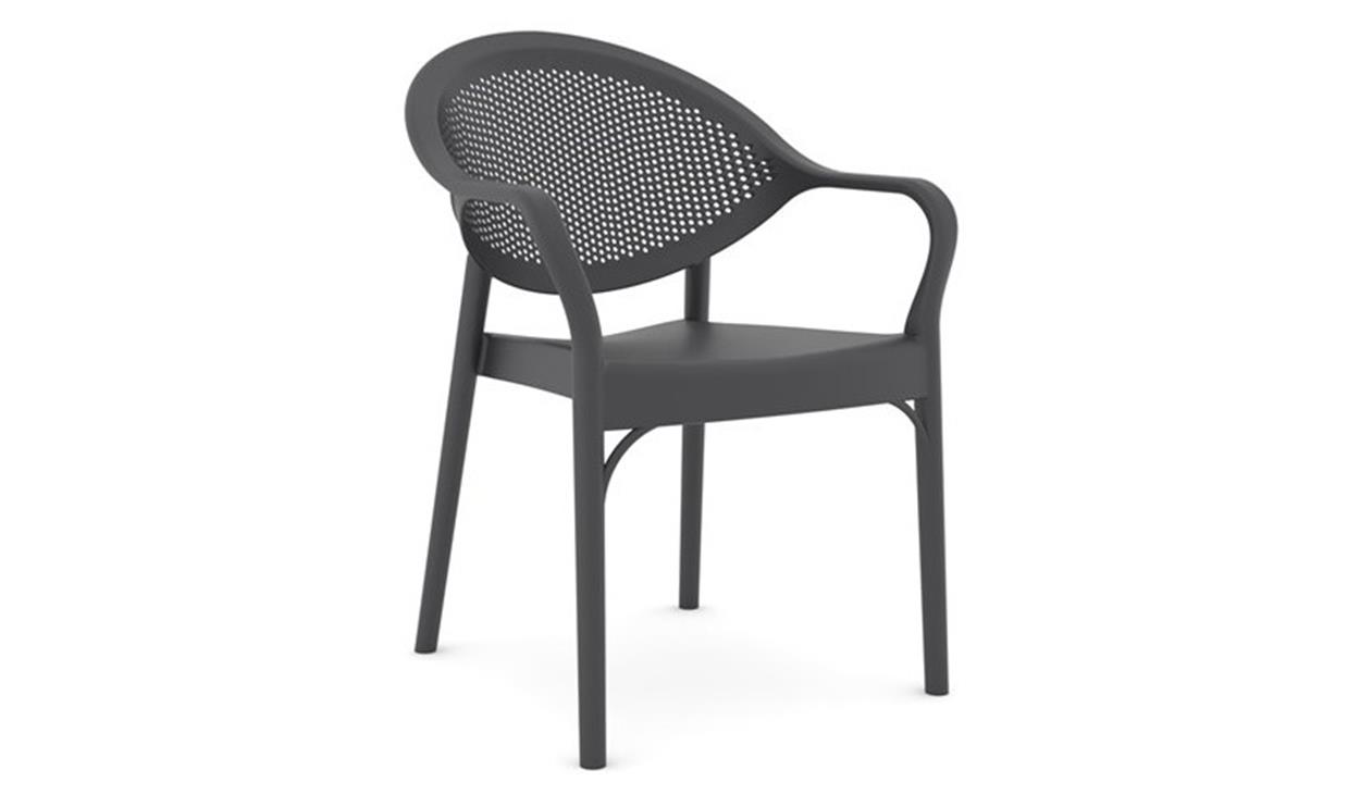 Moon kollu plastik sandalye (4 ADET)