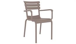 HERA PLASTİK KOLLU SANDALYE (4 ADET)