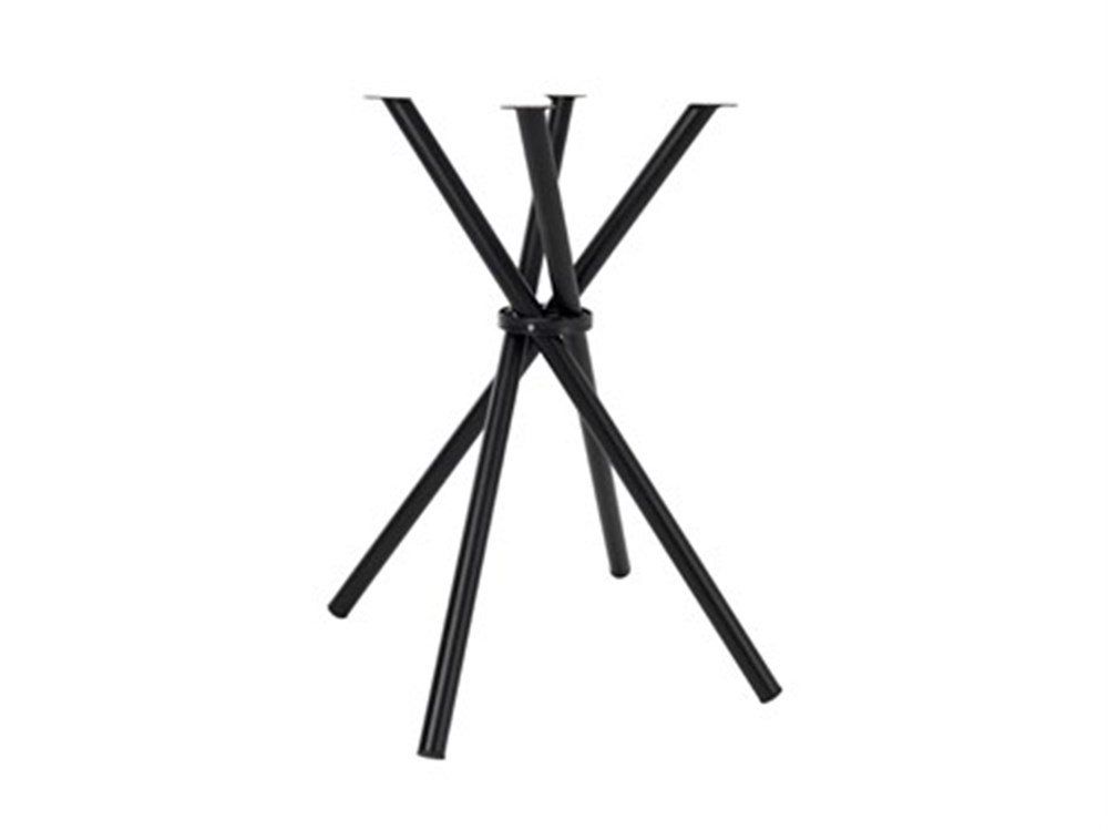 70x70 Werzalit Masa Cross Metal Ayaklı - I.Shesman