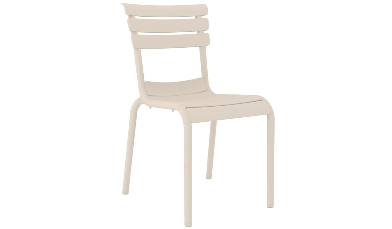 HERA PLASTİK KOLSUZ SANDALYE (2 ADET)