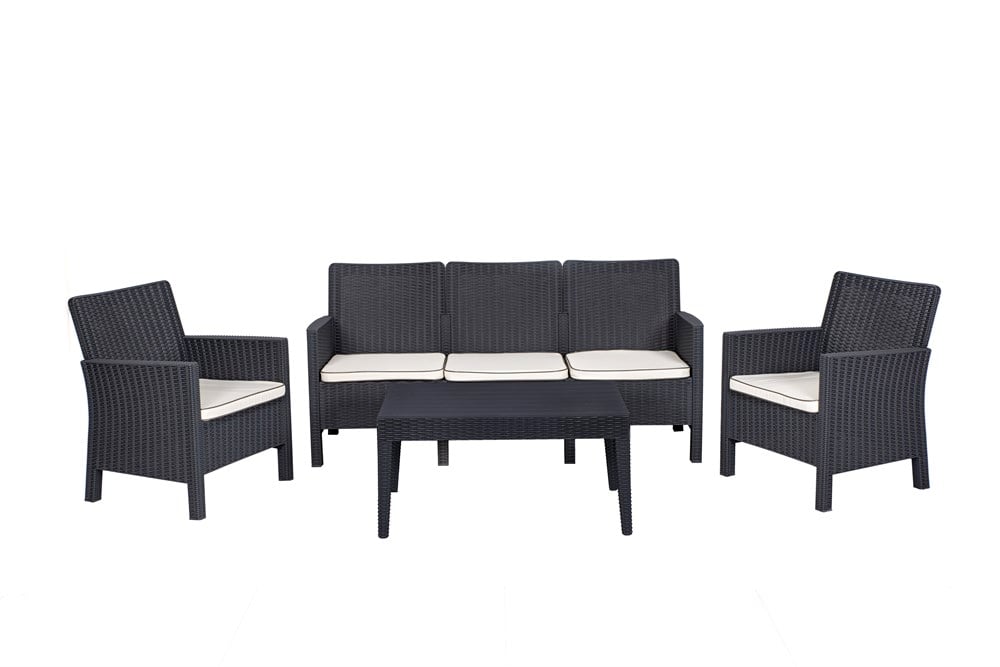 NOVA PLASTİK RATTAN BAHÇE OTURMA TAKIMI