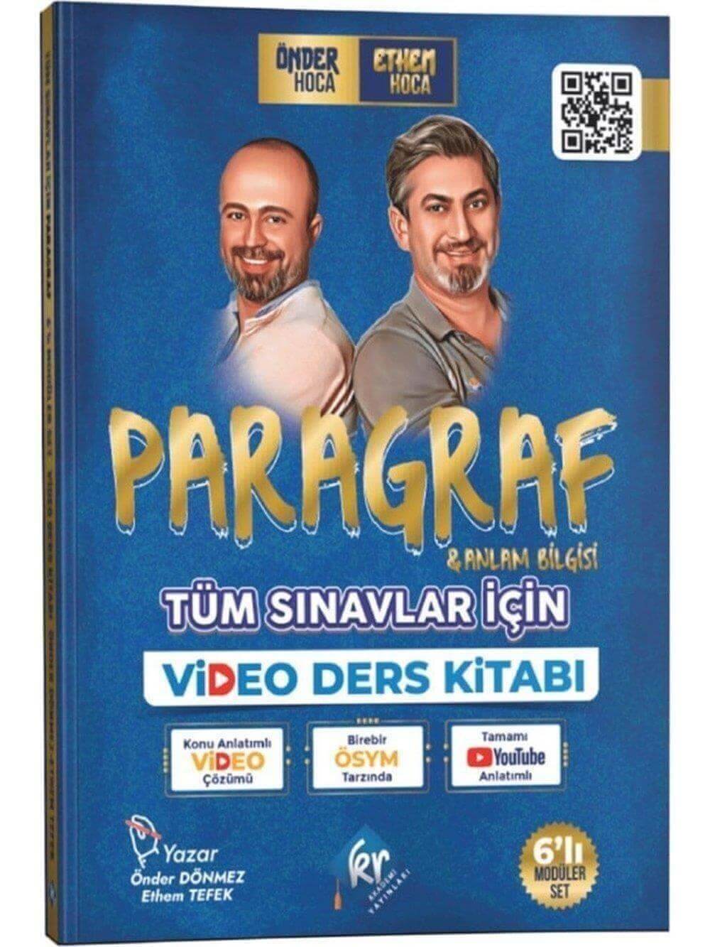2025 Önder Hoca & Ethem Hoca Tüm Sınavlar İçin Dil Bilgisi Video Ders Kitabı