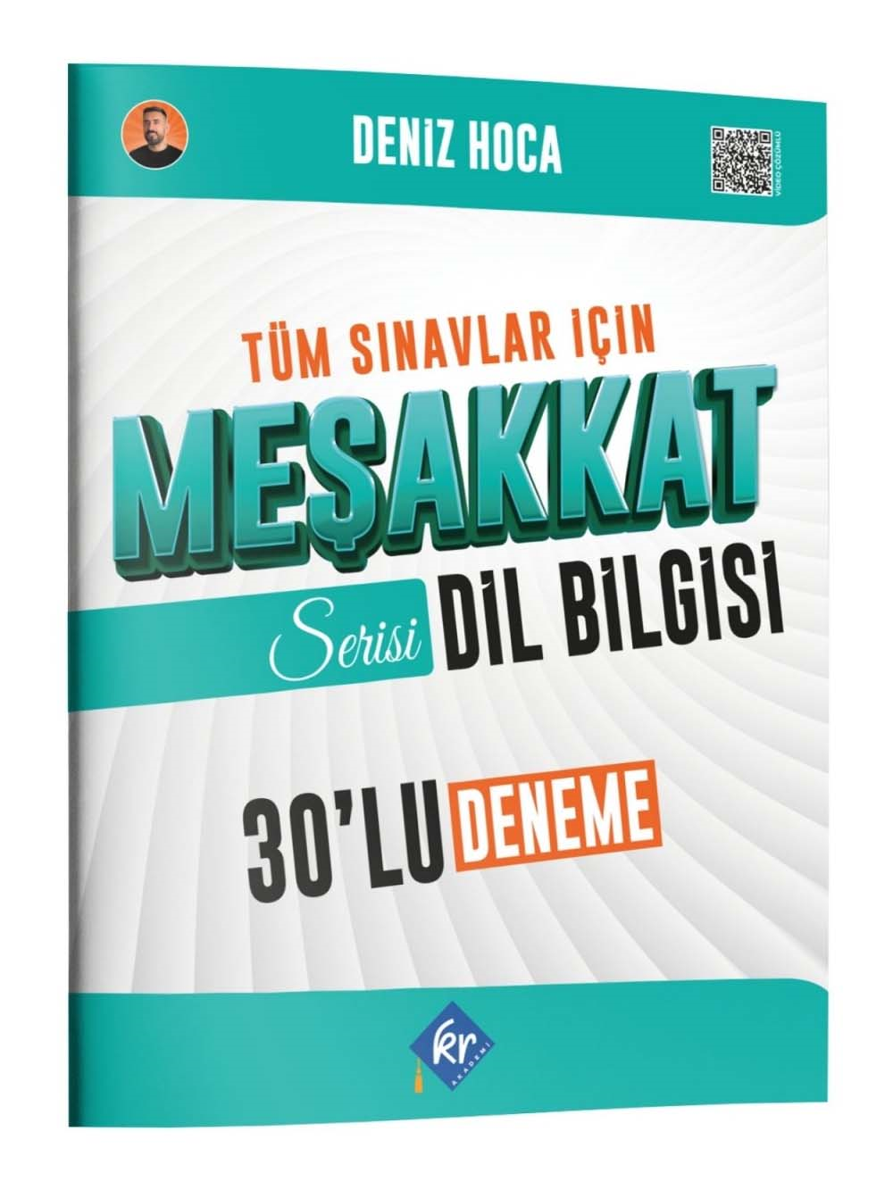 2026 KR Akademi Deniz Hoca Tüm Sınavlar İçin Meşakkat Serisi Dil Bilgisi 30'lu Deneme Sınavı