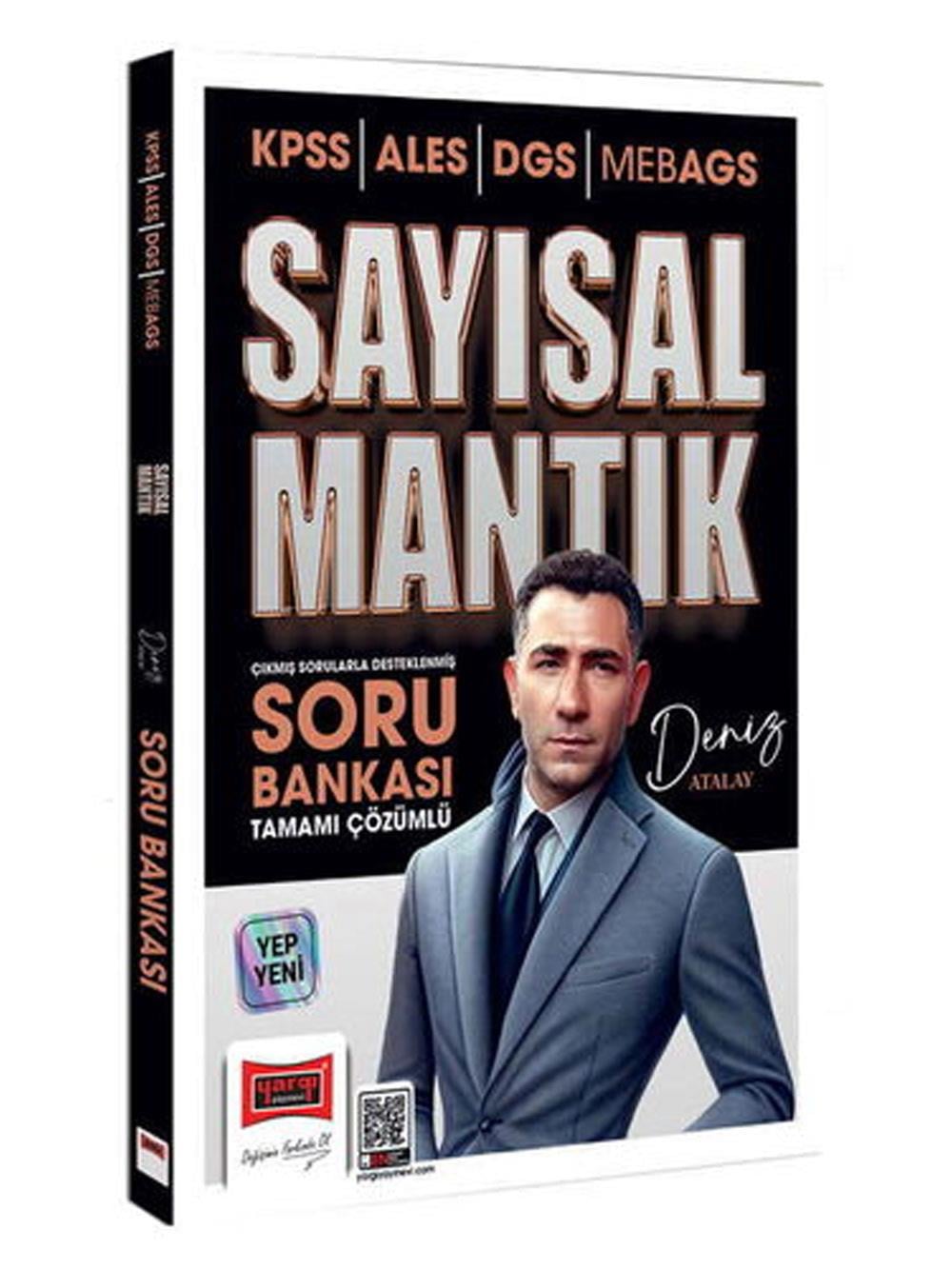 2026 Yargı Yayınları KPSS ALES DGS MEB-AGS Tamamı Çözümlü Sayısal Mantık Soru Bankası Deniz Atalay