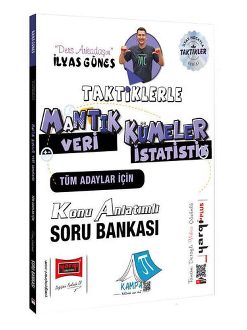 2026 Yargı Yayınları Tüm Adaylar İçin Taktiklerle Mantık Kümeler Konu Anlatımlı Soru Bankası İlyas Güneş