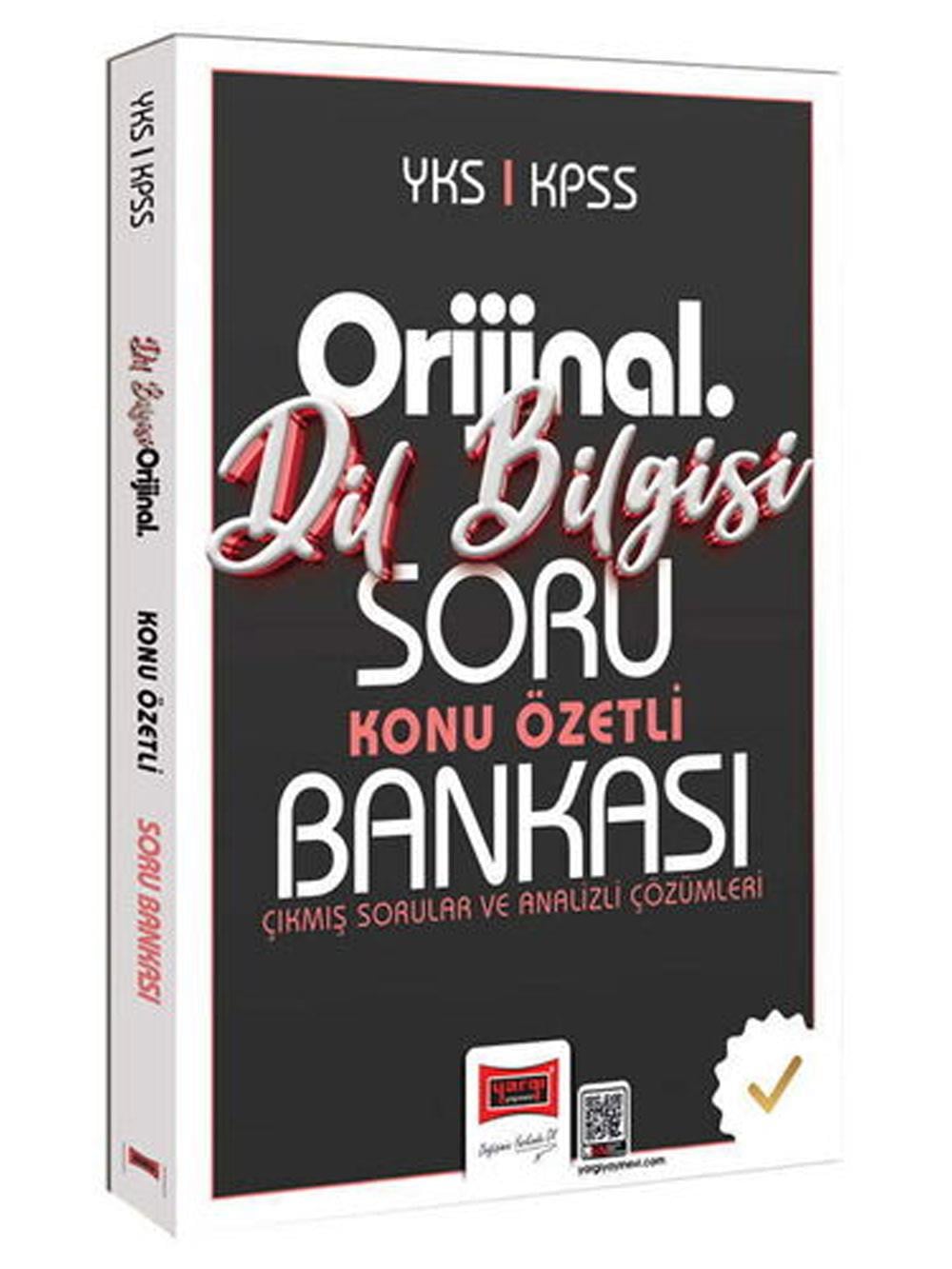 2026 Yargı Yayınları YKS KPSS Orijinal Dil Bilgisi Konu Özetli Soru Bankası