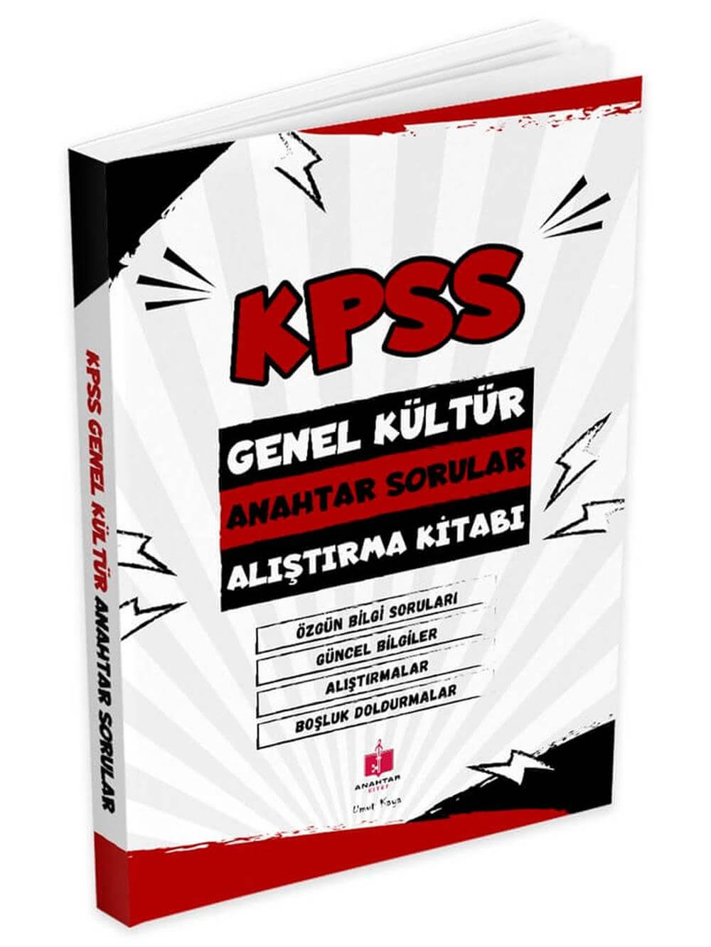 Anahtar Kitap 2025 KPSS Genel Kültür Anahtar Sorular Alıştırma Kitabı