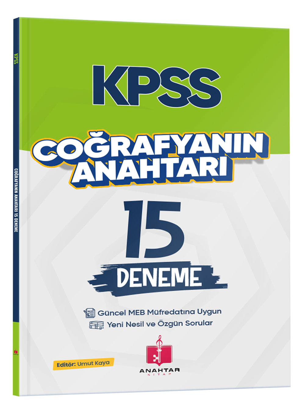 Anahtar Kitap 2026 KPSS Coğrafyanın Anahtarı 15 Deneme