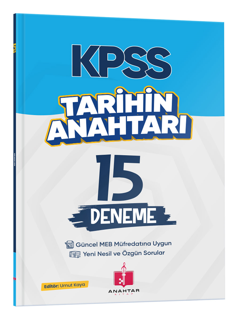Anahtar Kitap 2026 KPSS Tarihin Anahtarı 15 Deneme