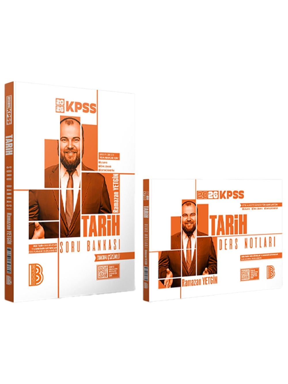 Benim Hocam 2026 KPSS Tarih Soru Bankası ve Ders Notları 2 Kitap Ramazan Yetgin