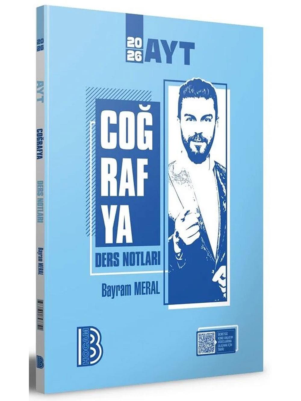 Benim Hocam 2026 YKS AYT Coğrafya Ders Notları - Bayram Meral