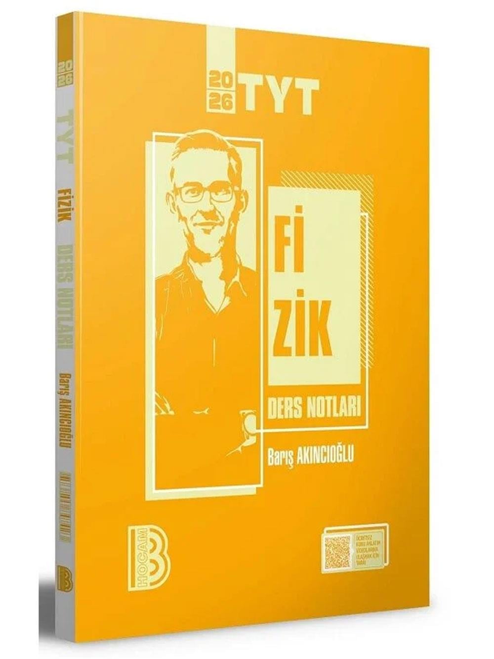 Benim Hocam 2026 YKS TYT Fizik Ders Notları - Barış Akıncıoğlu