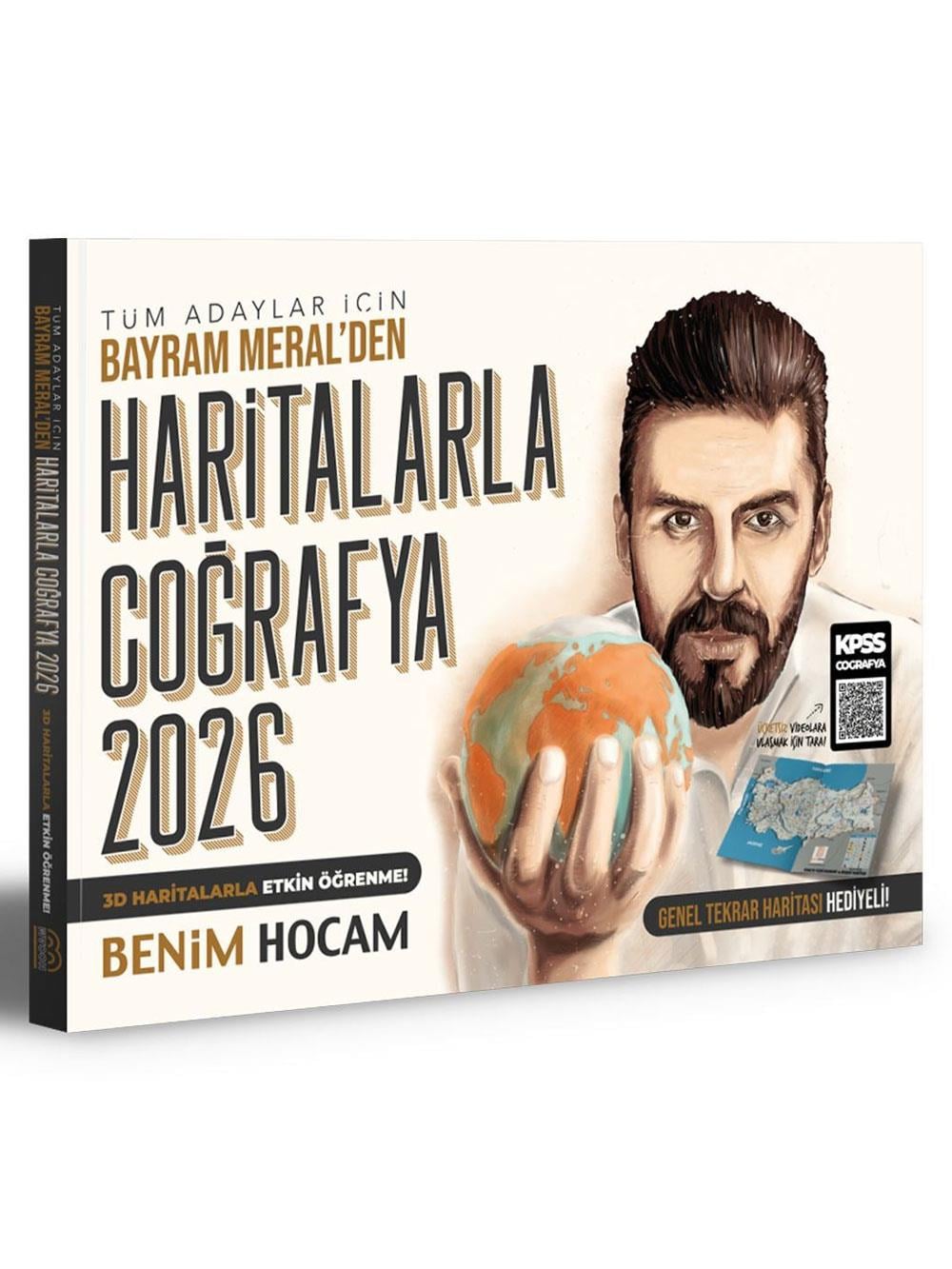 Benim Hocam Yayınları 2024 Tüm Adaylar İçin Haritalarla Coğrafya